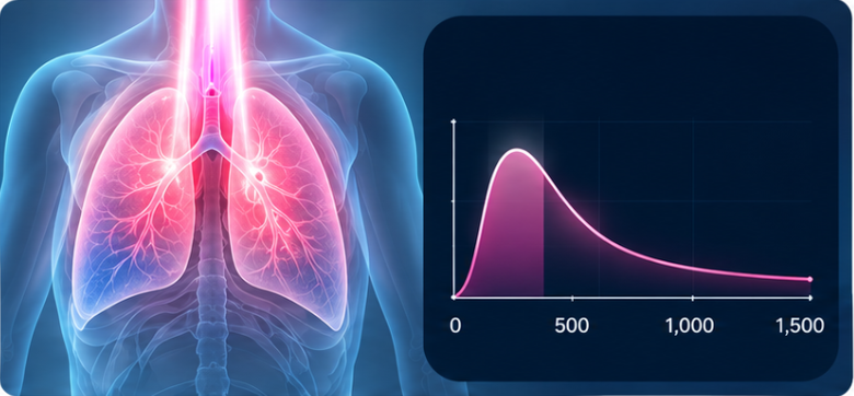 NeoBoost — representação conceptual: medicao TD NIRS lungs grafico